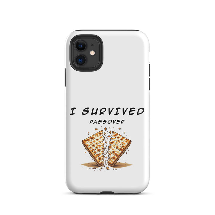 Passover Jewish pride tough phone case for iPhone 11, glossy finish - front view