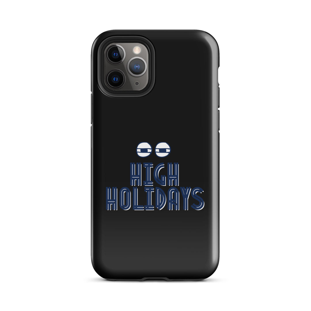 High Holidays Jewish pride tough phone case for iPhone 11 Pro, glossy finish - front view