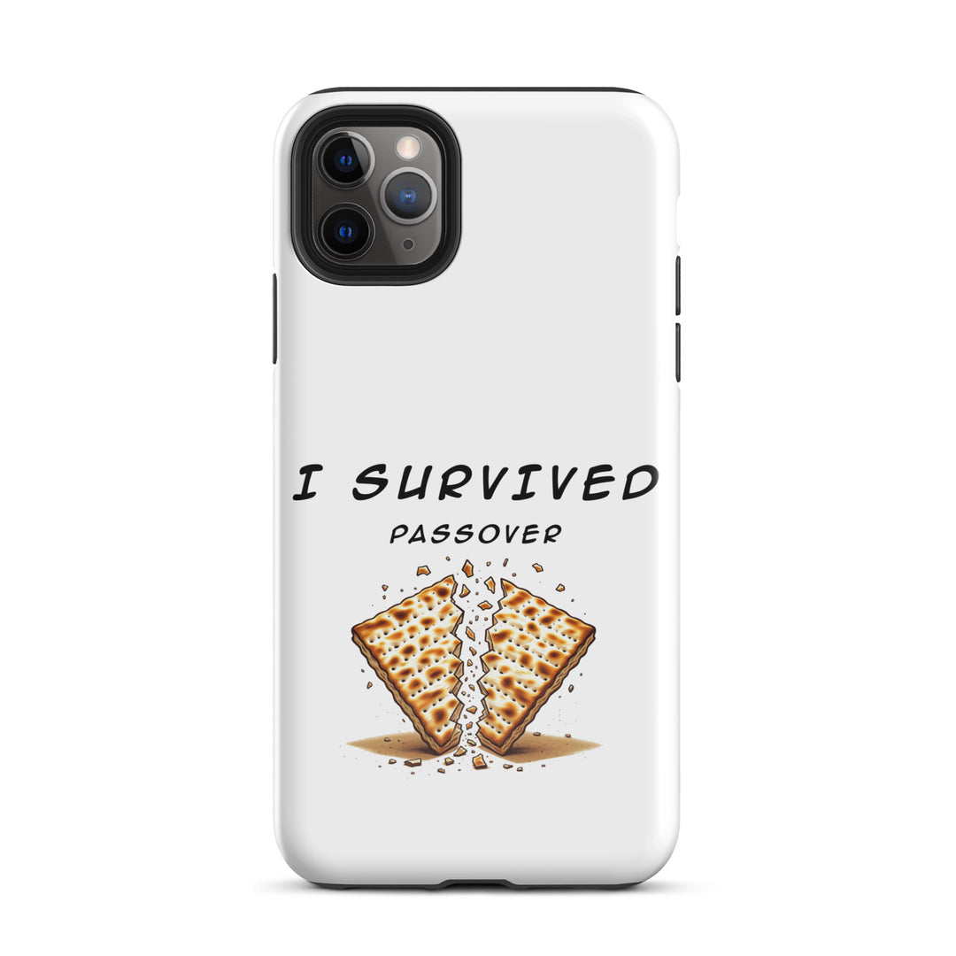 Passover Jewish pride tough phone case for iPhone 11 Pro Max, glossy finish - front view