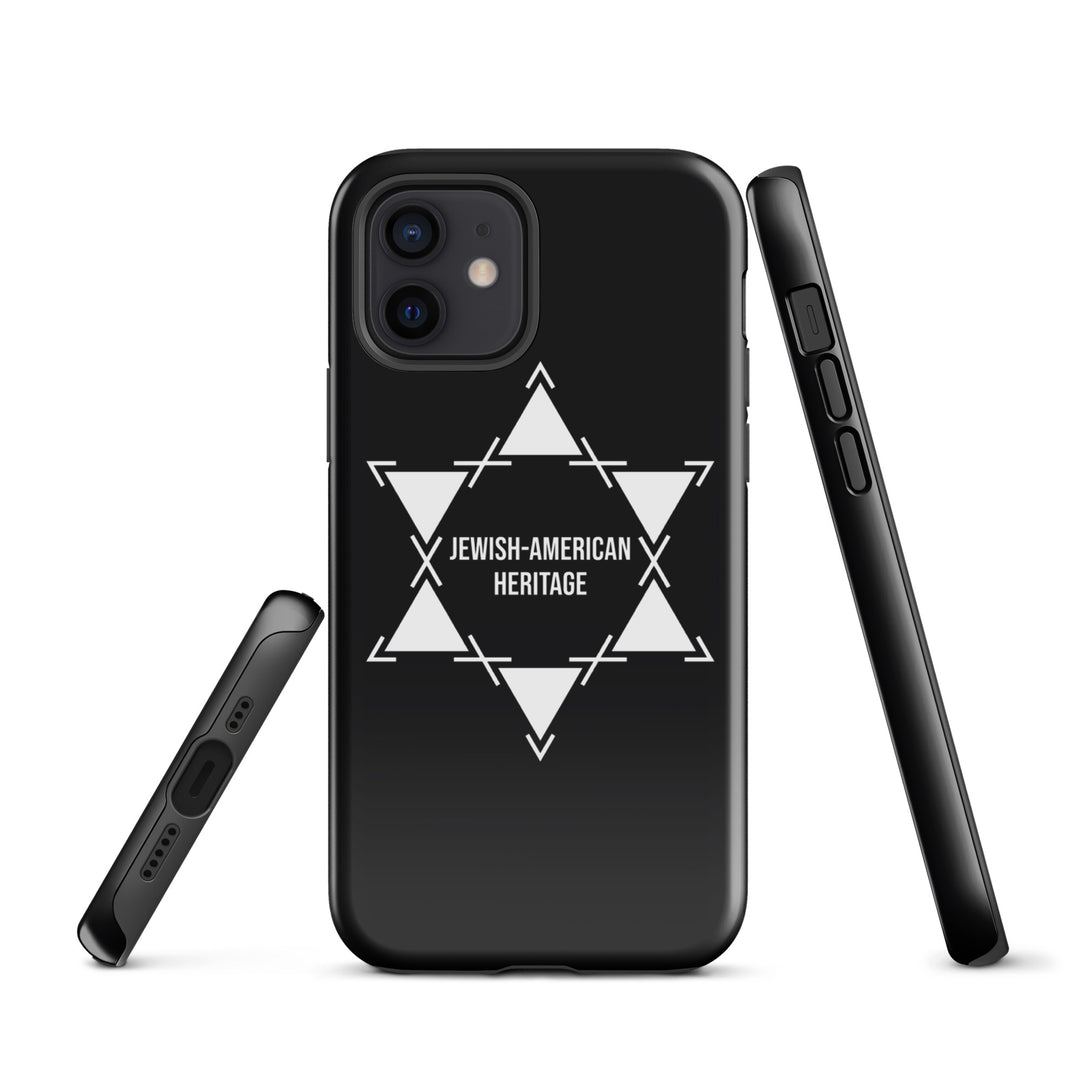 Jewish American Heritage Jewish pride tough case for iphone® in Glossy - detail view