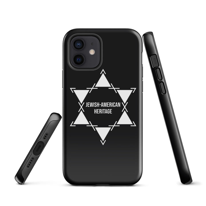 Jewish American Heritage Jewish pride tough case for iphone® in Glossy - detail view