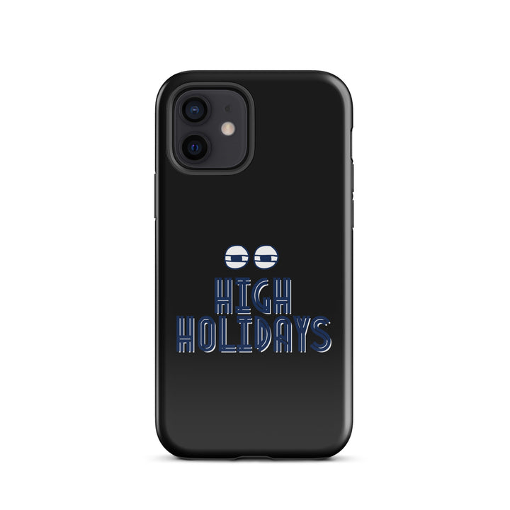 High Holidays Jewish pride tough phone case for iPhone 12, glossy finish - front view