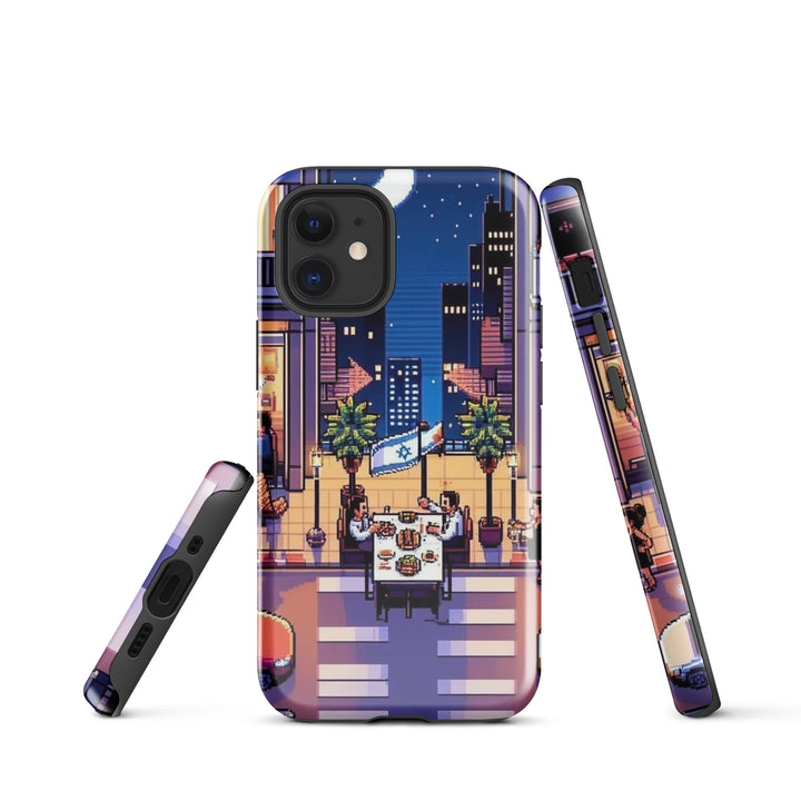 Tough Case for iPhone® | TLV Nightlife 16 Bit