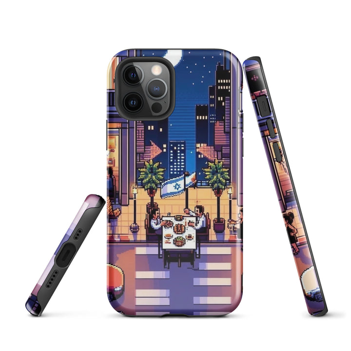 Tough Case for iPhone® | TLV Nightlife 16 Bit