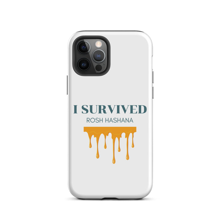 I Survived Rosh HaShana Jewish pride tough case for iphone® in Glossy - close-up