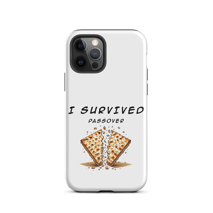 Passover Jewish pride tough phone case for iPhone 12 Pro, glossy finish - front view