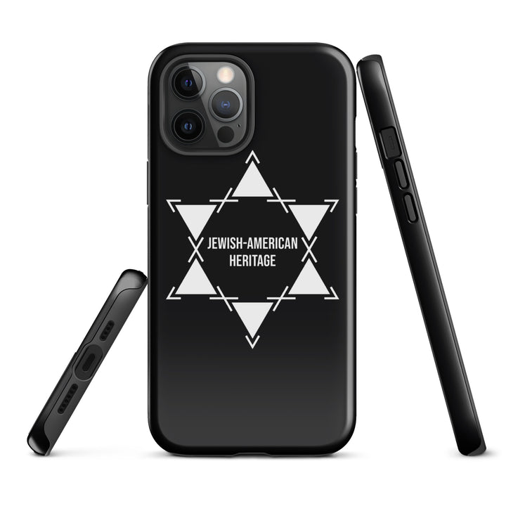 Jewish American Heritage Jewish pride tough case for iphone® in Glossy - side view