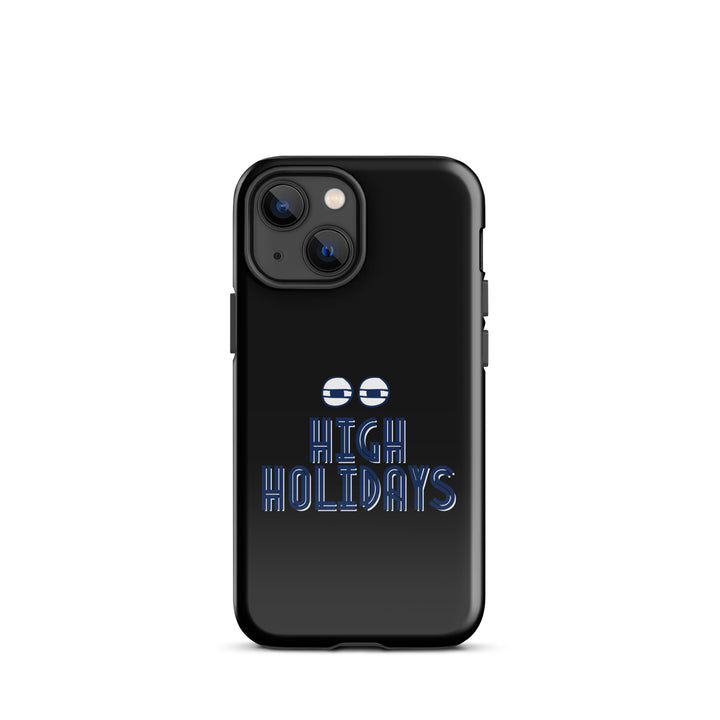 High Holidays Jewish pride tough phone case for iPhone 13 Mini, glossy finish - front view