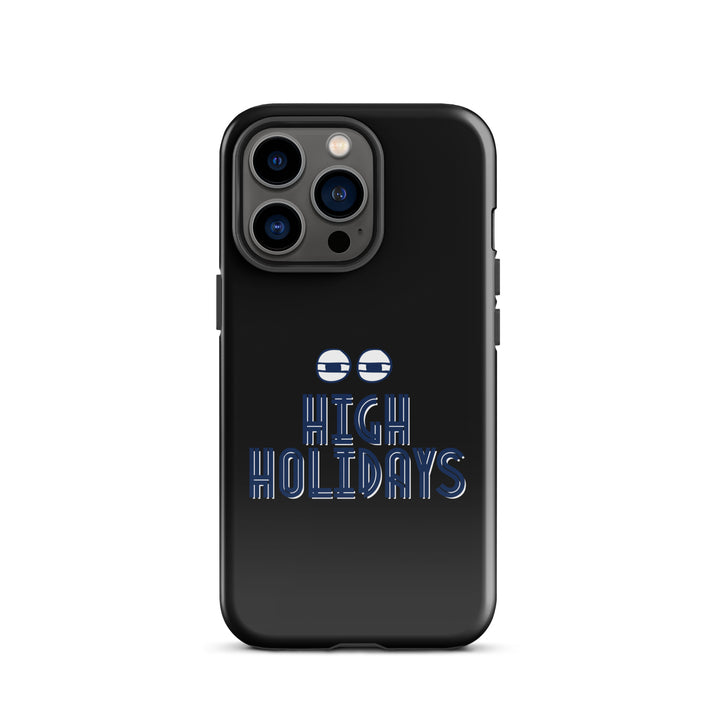 High Holidays Jewish pride tough phone case for iPhone 13 Pro, glossy finish - front view