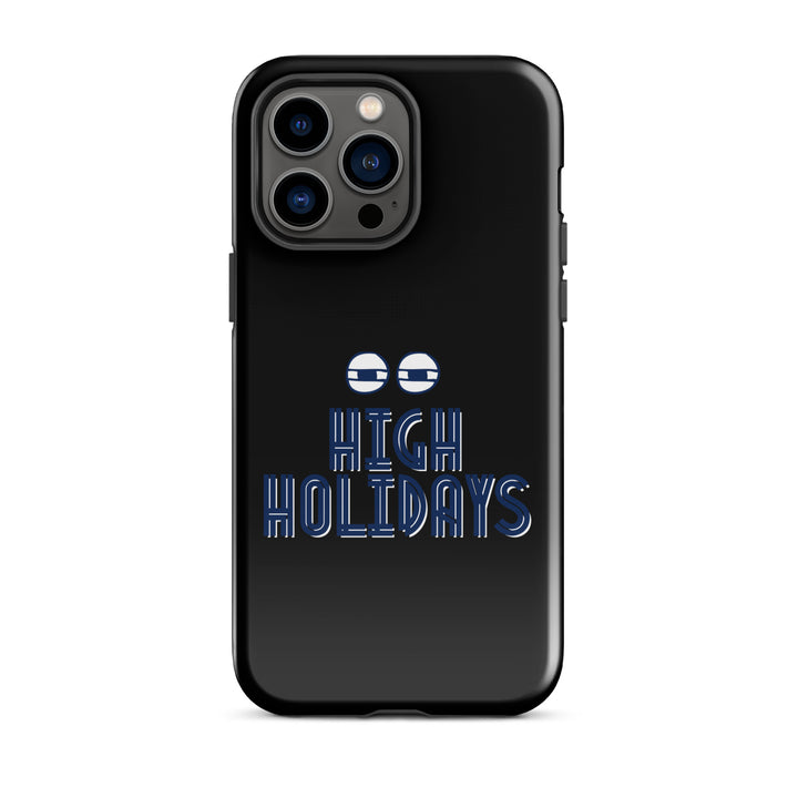 High Holidays Jewish pride tough phone case for iPhone 14 Pro Max, glossy finish - front view