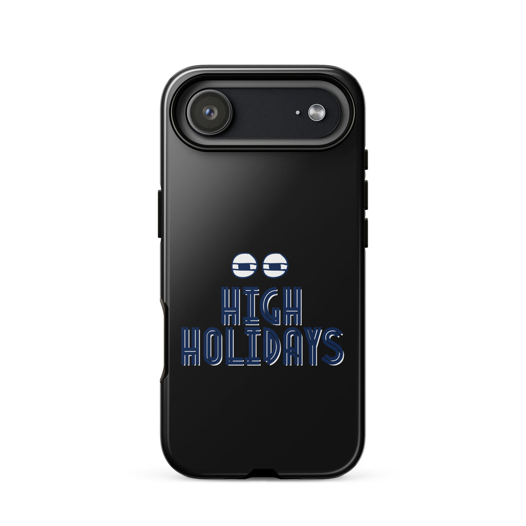High Holidays Jewish pride tough phone case for iPhone 17 Air, glossy finish - front view