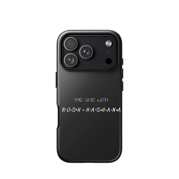 The One with Rosh HaShana Jewish pride tough phone case for iPhone 18 Pro, glossy finish - front view