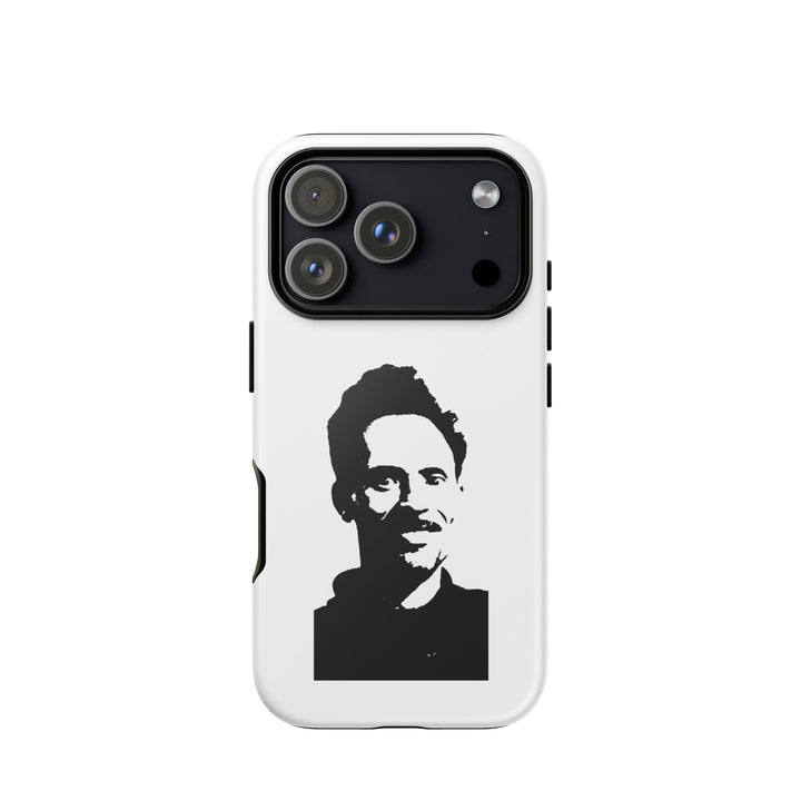 Shimon Jewish pride tough phone case for iPhone 18 Pro, glossy finish - front view