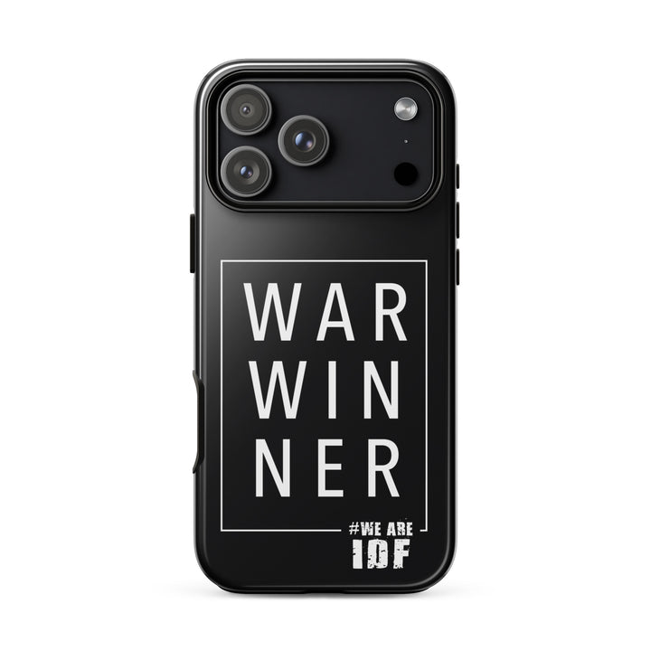 Israel War Winner Jewish pride tough phone case for iPhone 18 Pro Max, glossy finish - front view