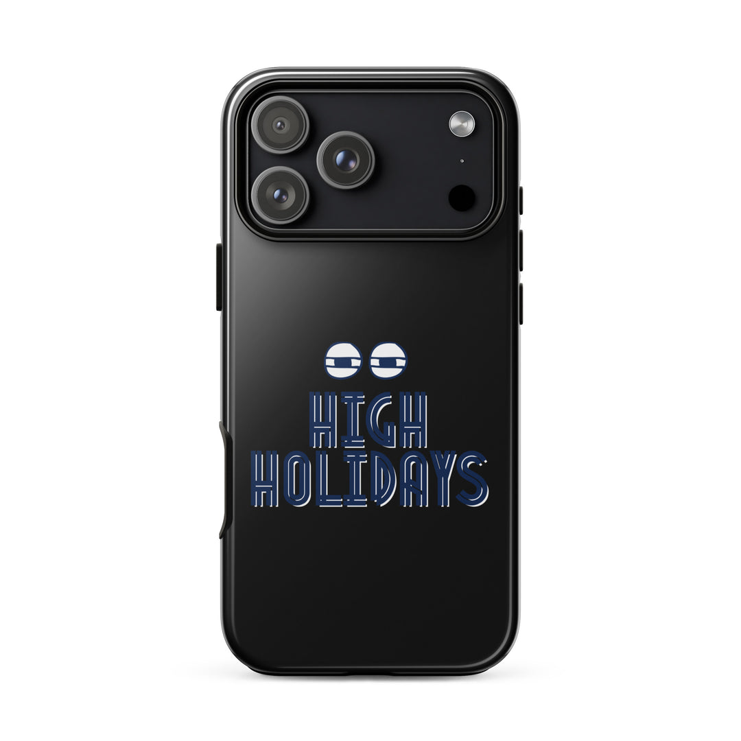High Holidays Jewish pride tough phone case for iPhone 18 Pro Max, glossy finish - front view