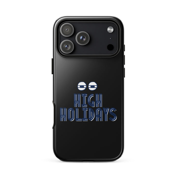 High Holidays Jewish pride tough phone case for iPhone 18 Pro Max, glossy finish - front view