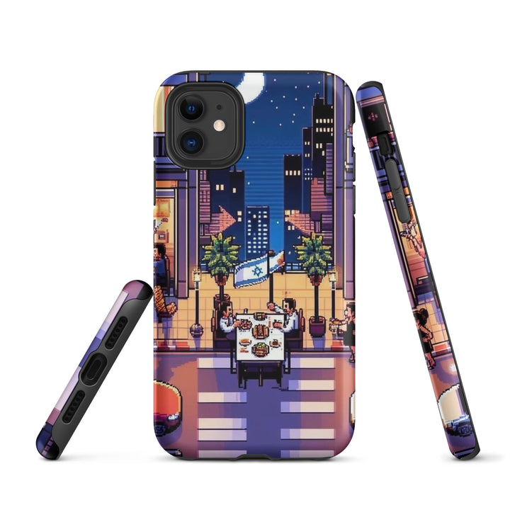 Tough Case for iPhone® | TLV Nightlife 16 Bit