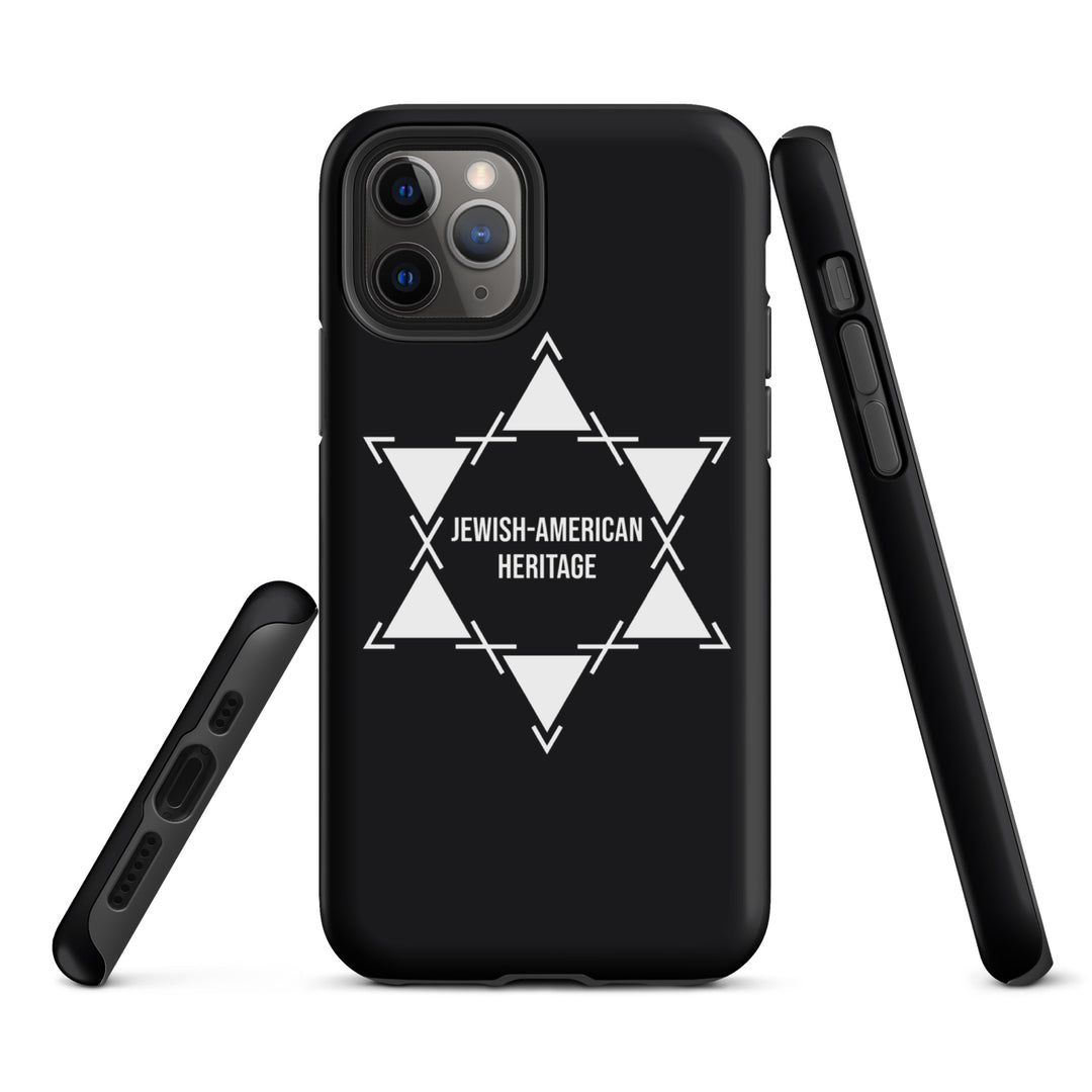 Jewish American Heritage Jewish pride tough case for iphone® in Matte - lifestyle shot