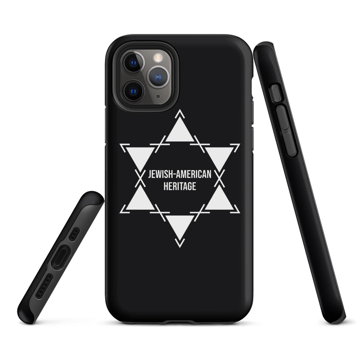 Jewish American Heritage Jewish pride tough case for iphone® in Matte - lifestyle shot