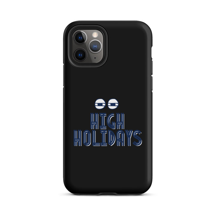 High Holidays Jewish pride tough phone case for iPhone 11 Pro, matte finish - front view