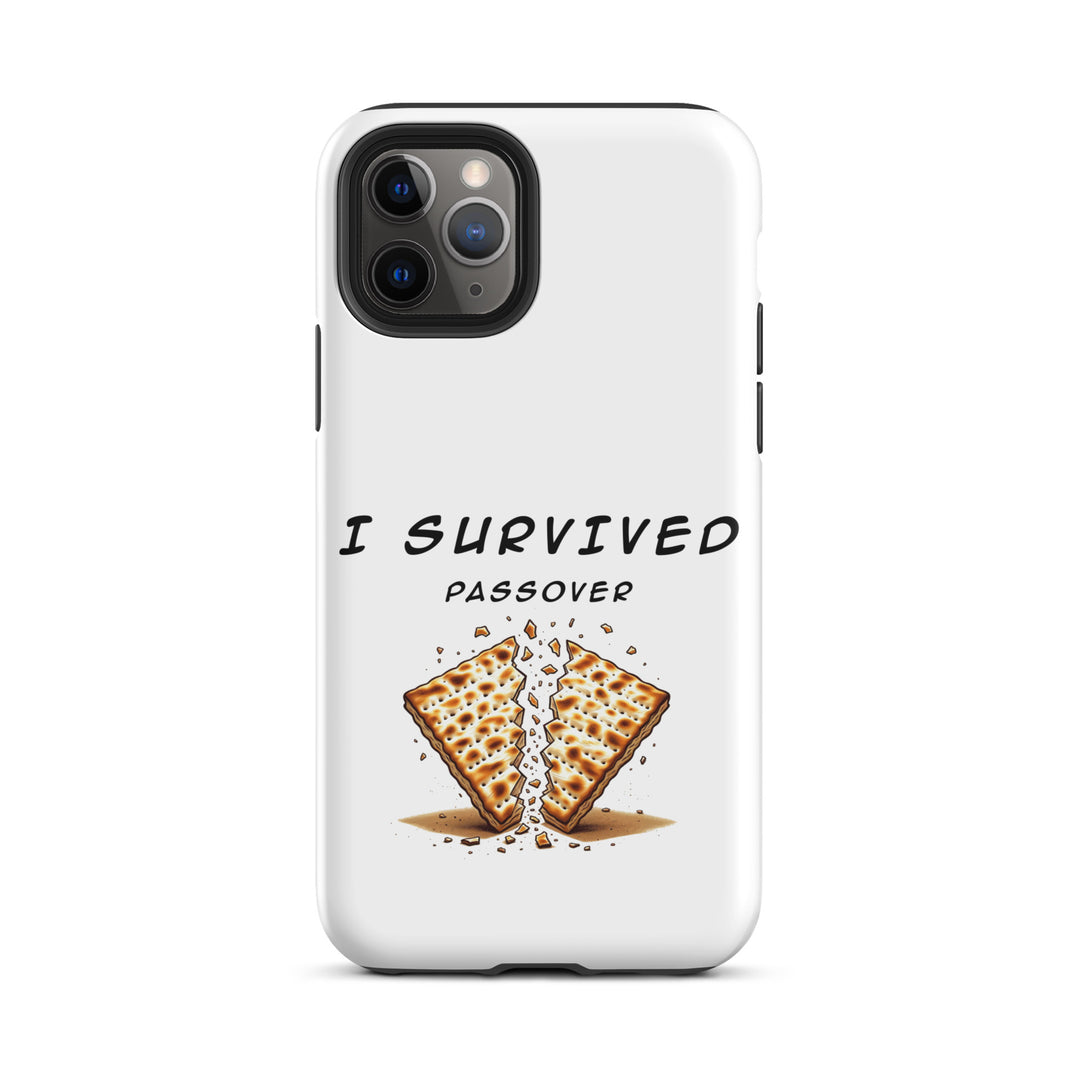 Passover Jewish pride tough phone case for iPhone 11 Pro, matte finish - front view