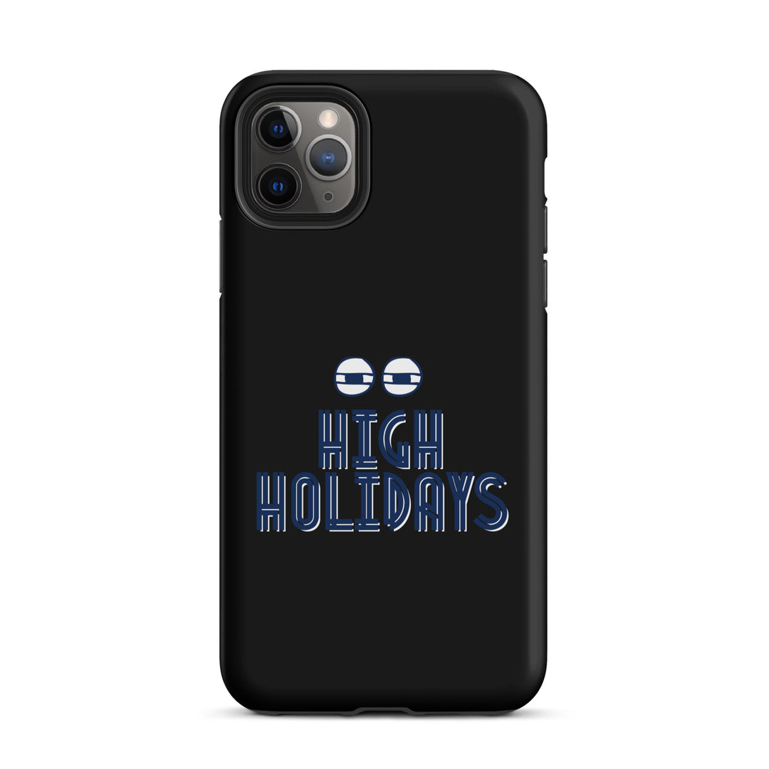 High Holidays Jewish pride tough phone case for iPhone 11 Pro Max, matte finish - front view