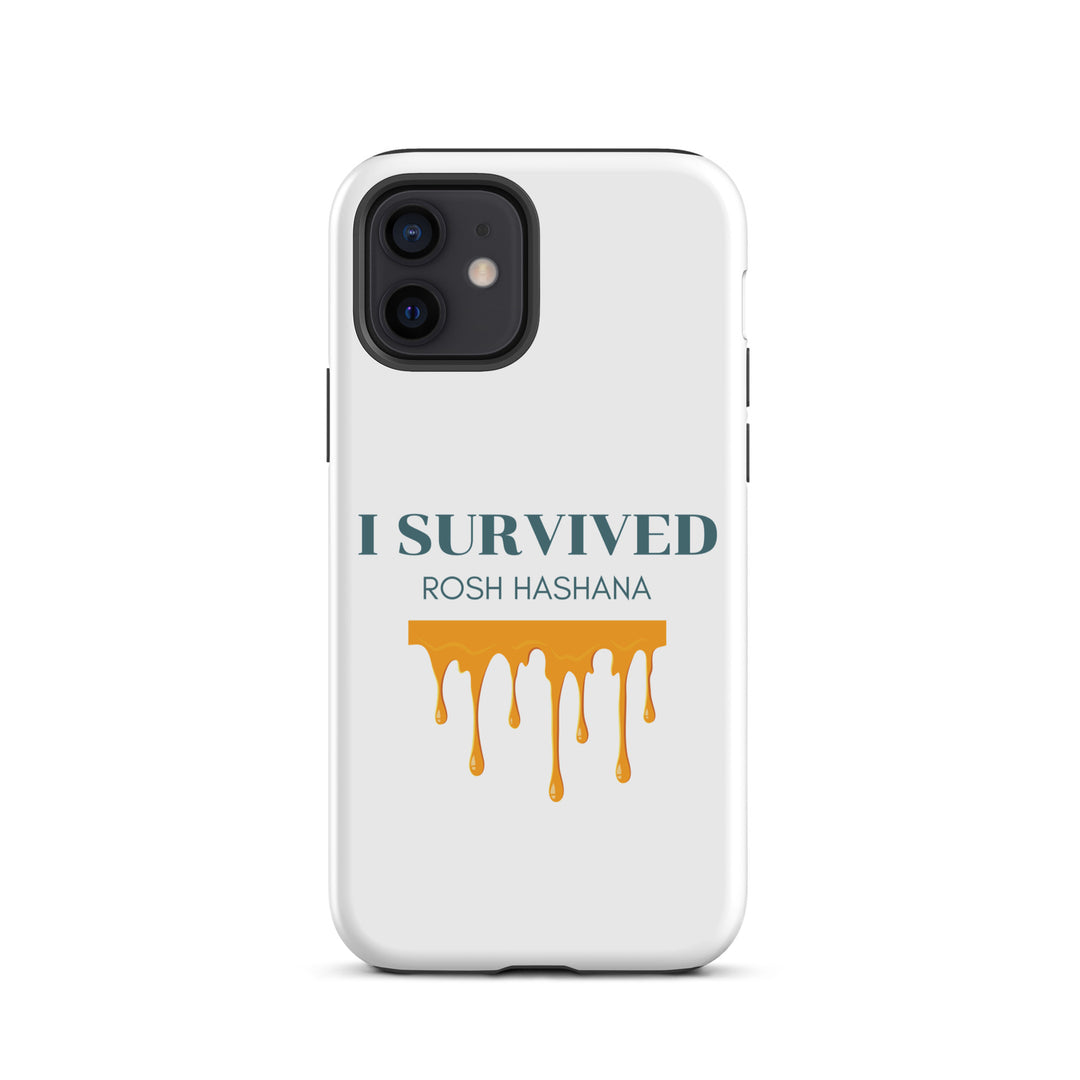 I Survived Rosh HaShana Jewish pride tough case for iphone® in Matte - detail view