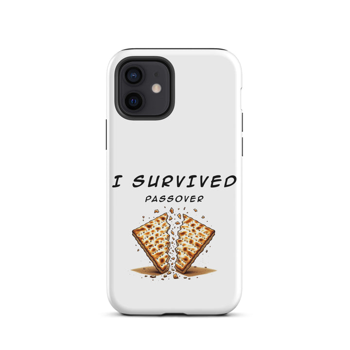 Passover Jewish pride tough phone case for iPhone 12, matte finish - front view