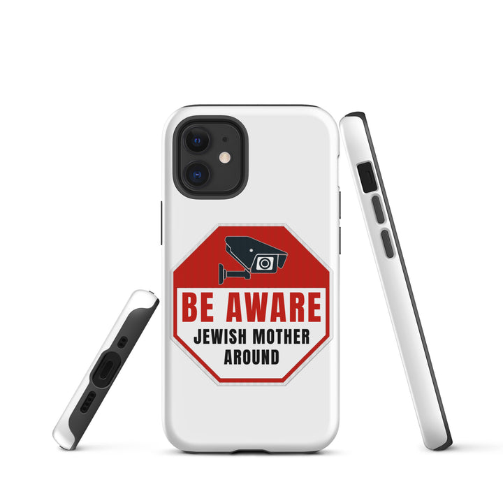 Tough Case for iPhone® | Be aware jewish mother