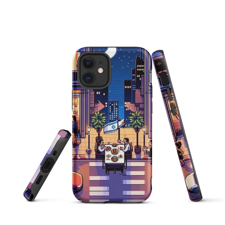Tough Case for iPhone® | TLV Nightlife 16 Bit