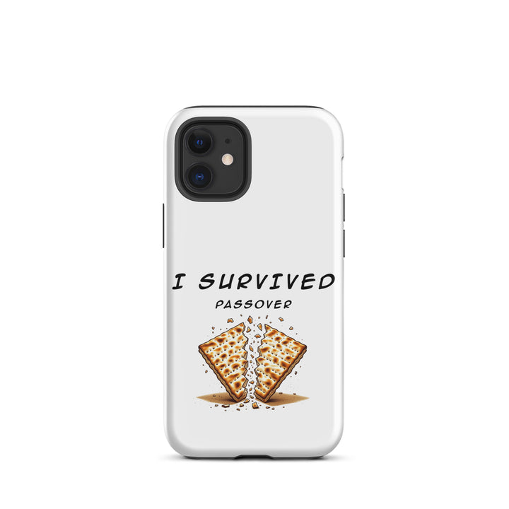 Passover Jewish pride tough phone case for iPhone 12 Mini, matte finish - front view