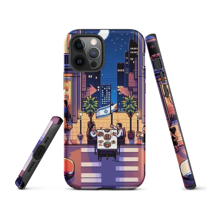 Tough Case for iPhone® | TLV Nightlife 16 Bit