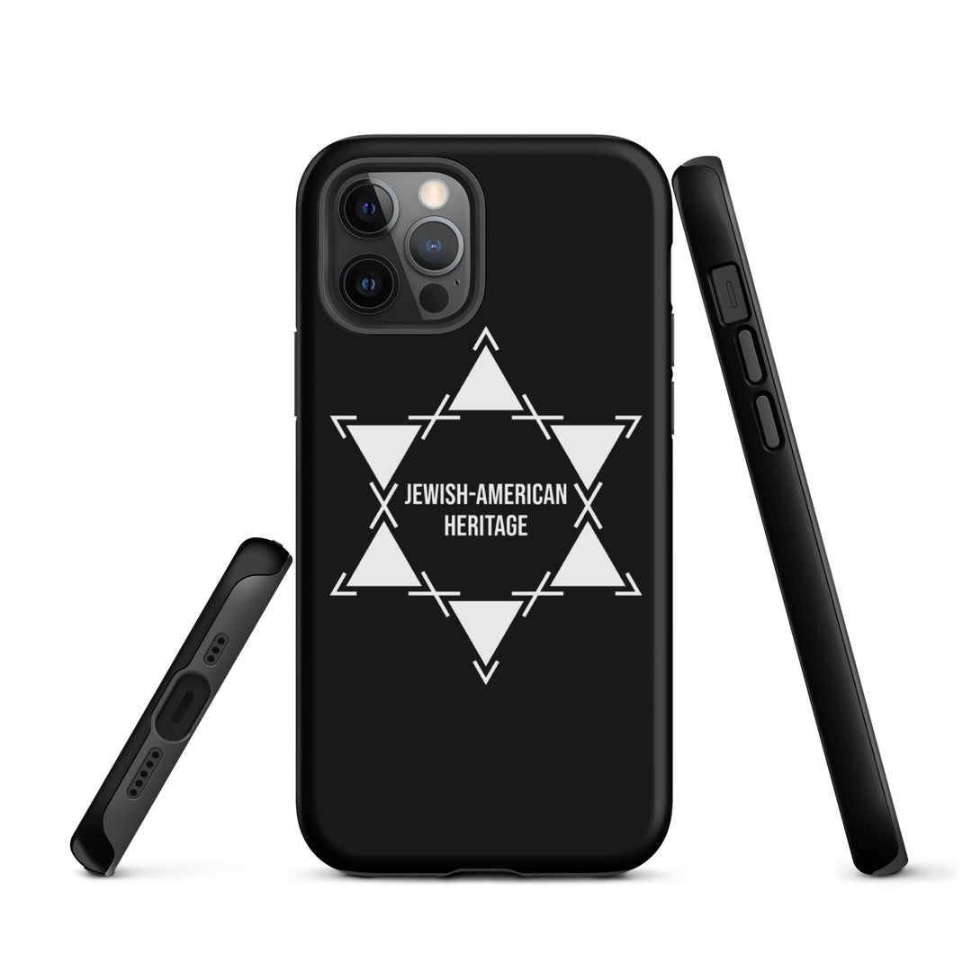 Jewish American Heritage Jewish pride tough case for iphone® in Matte - lifestyle shot