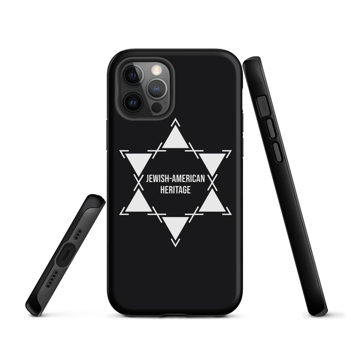 Jewish American Heritage Jewish pride tough case for iphone® in Matte - lifestyle shot