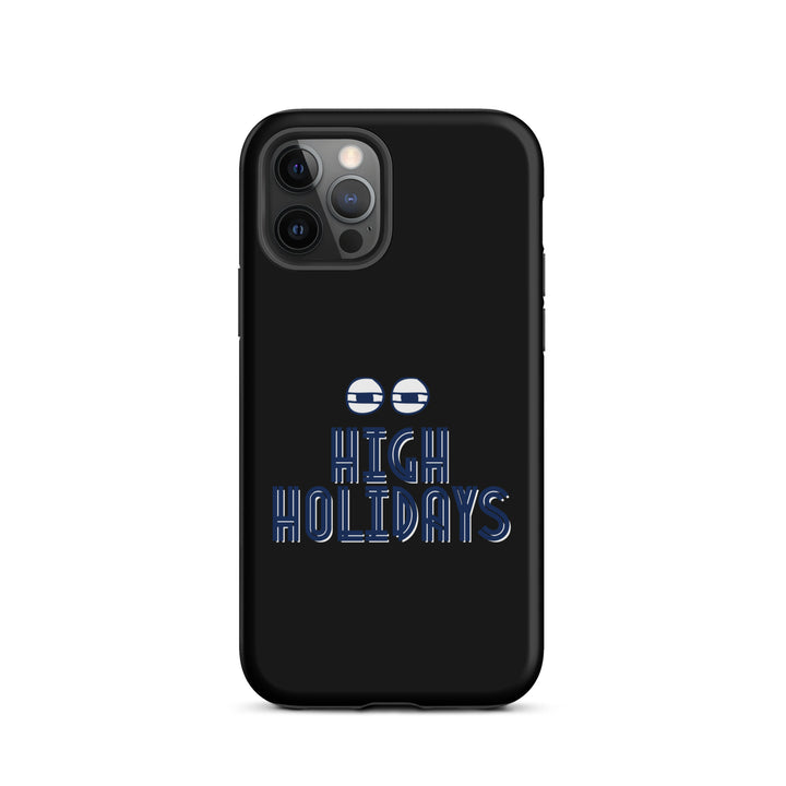 High Holidays Jewish pride tough phone case for iPhone 12 Pro, matte finish - front view