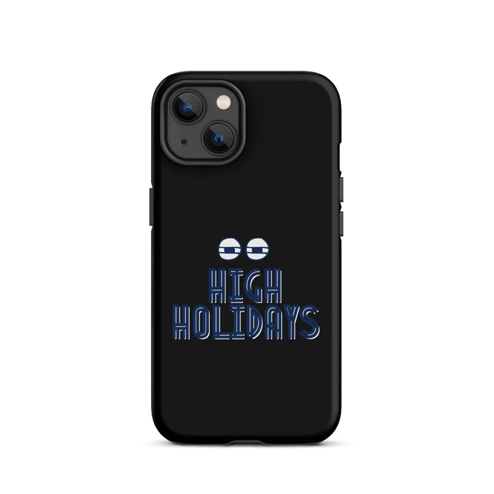 High Holidays Jewish pride tough phone case for iPhone 13, matte finish - front view