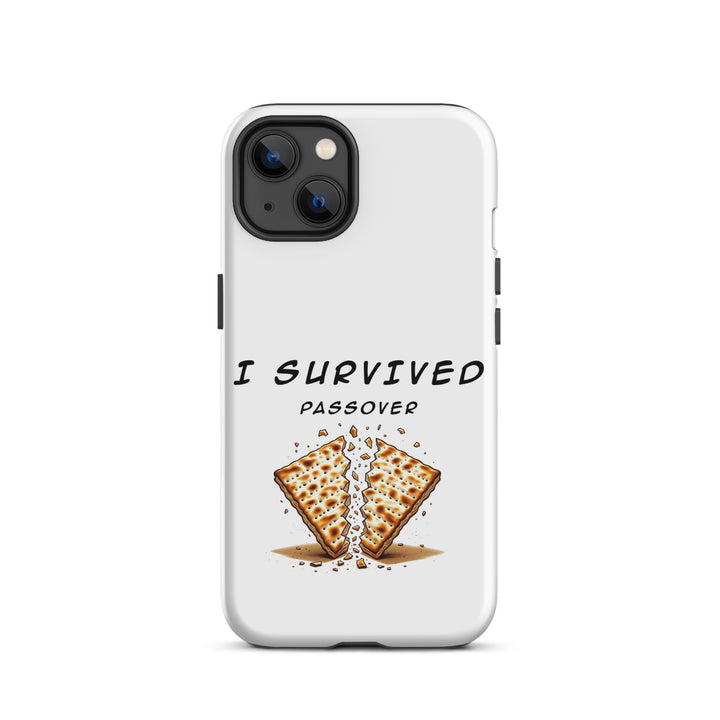 Passover Jewish pride tough phone case for iPhone 13, matte finish - front view