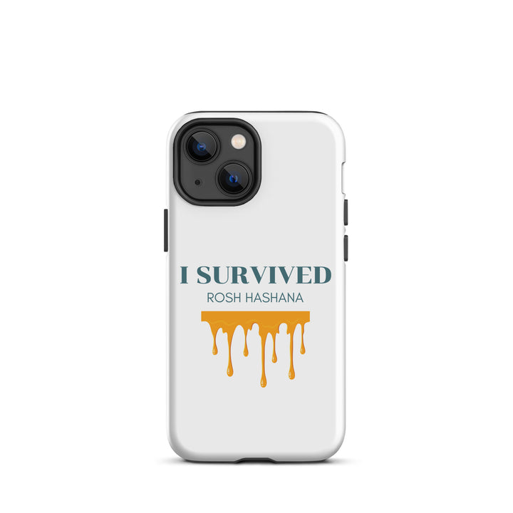 I Survived Rosh HaShana Jewish pride tough case for iphone® in Matte - front view