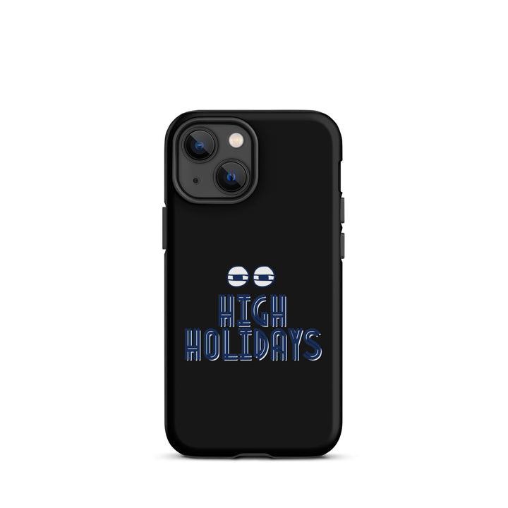 High Holidays Jewish pride tough phone case for iPhone 13 Mini, matte finish - front view