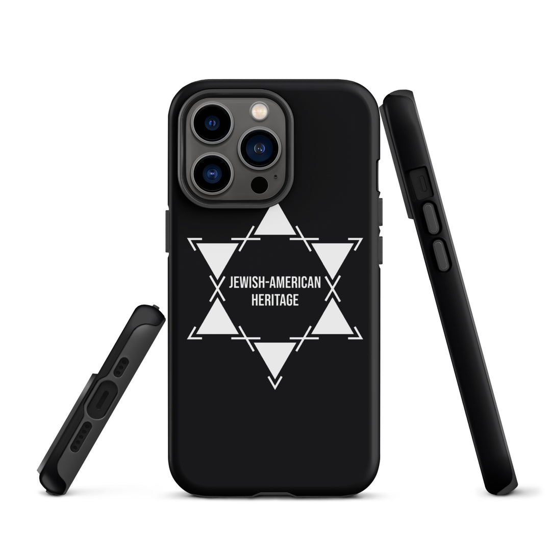 Jewish American Heritage Jewish pride tough case for iphone® in Matte - lifestyle shot