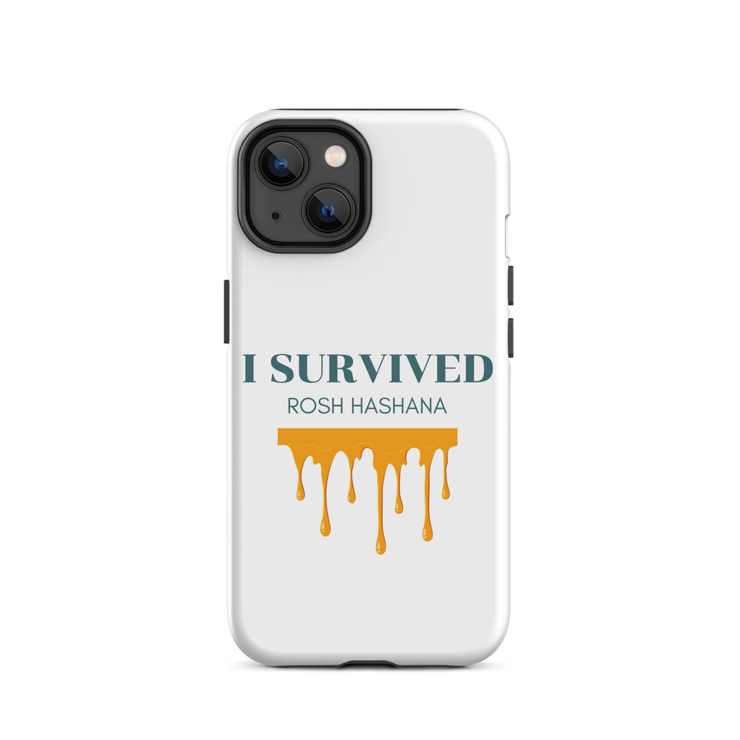 I Survived Rosh HaShana Jewish pride tough case for iphone® in Matte - front view