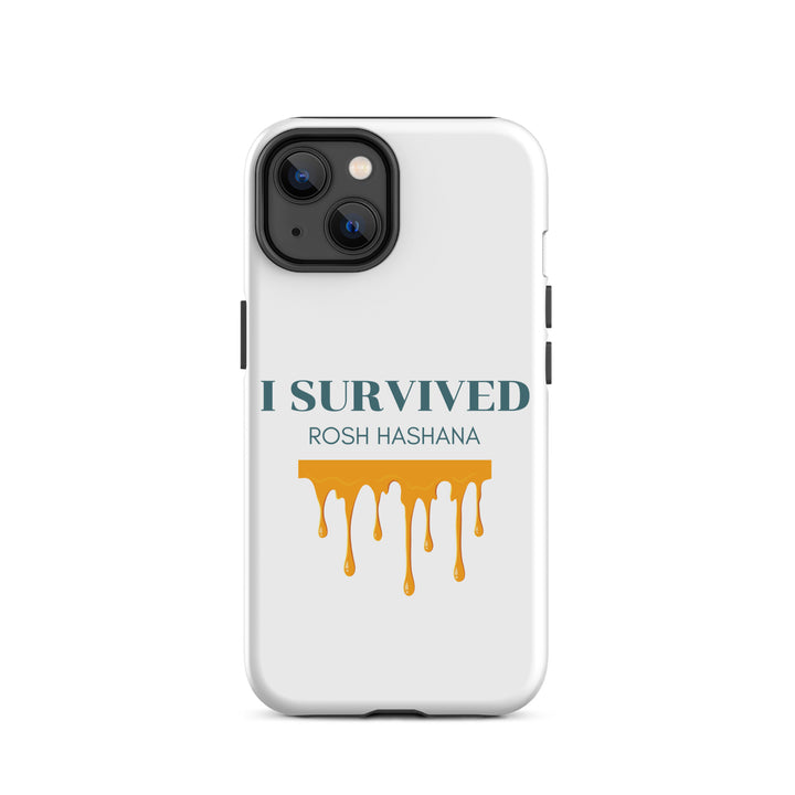 I Survived Rosh HaShana Jewish pride tough case for iphone® in Matte - front view