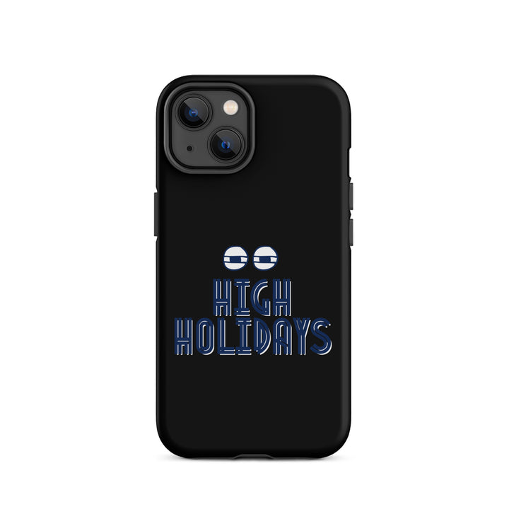 High Holidays Jewish pride tough phone case for iPhone 14, matte finish - front view
