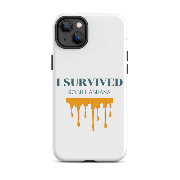 I Survived Rosh HaShana Jewish pride tough case for iphone® in Matte - detail view