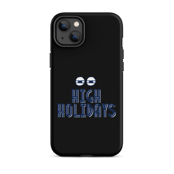 High Holidays Jewish pride tough phone case for iPhone 14 Plus, matte finish - front view