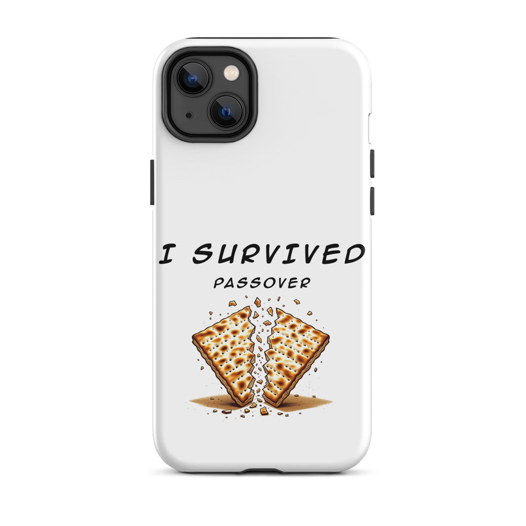 Passover Jewish pride tough phone case for iPhone 14 Plus, matte finish - front view