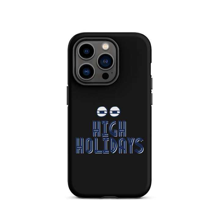 High Holidays Jewish pride tough phone case for iPhone 14 Pro, matte finish - front view