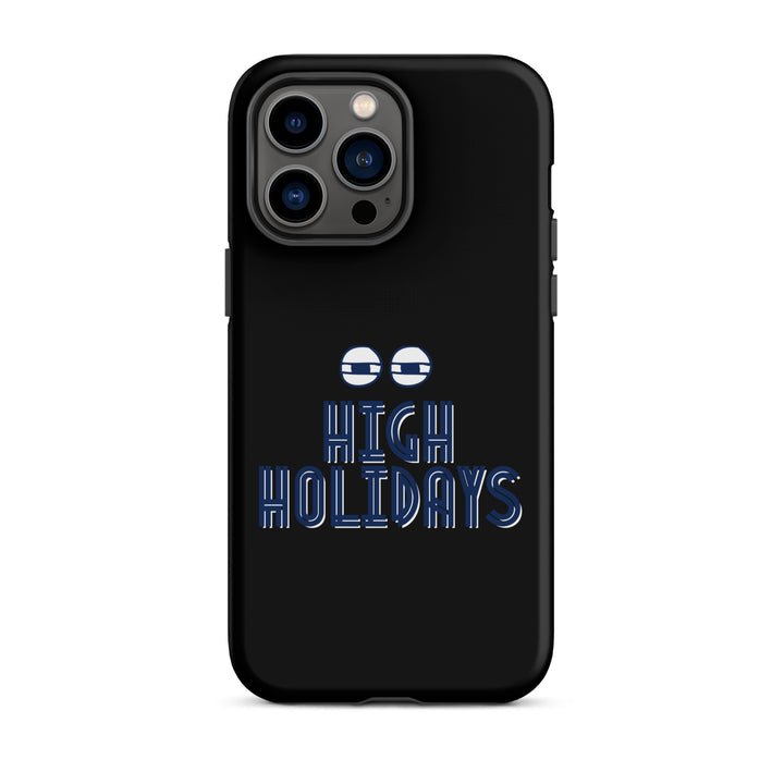 High Holidays Jewish pride tough phone case for iPhone 14 Pro Max, matte finish - front view