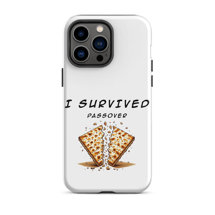 Passover Jewish pride tough phone case for iPhone 14 Pro Max, matte finish - front view