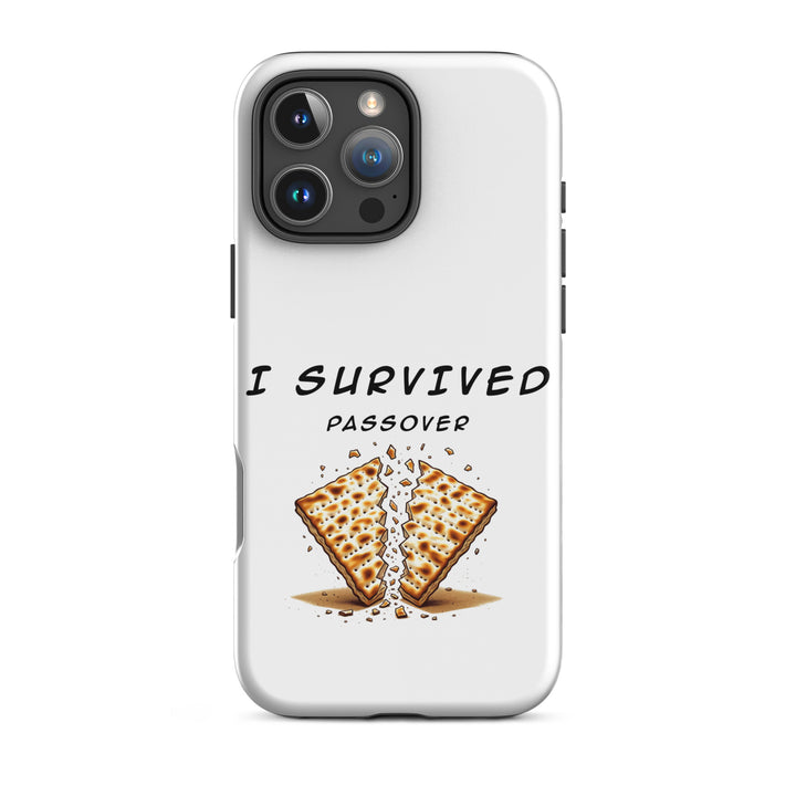 Passover Jewish pride tough phone case for iPhone 16 Pro Max, matte finish - front view